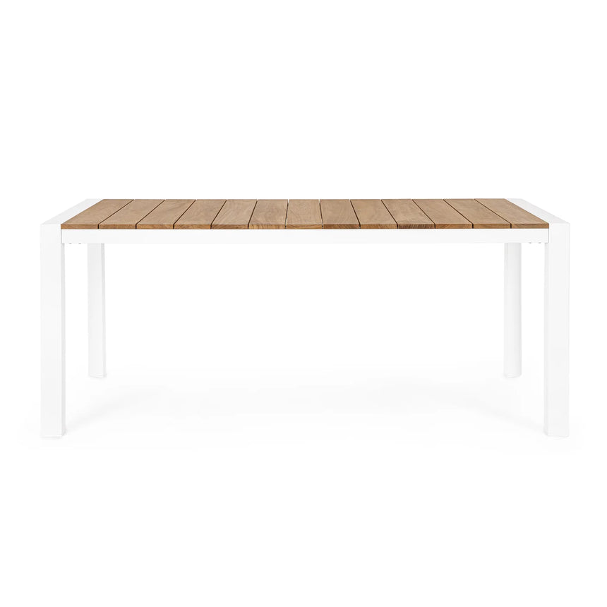 Mesa de exterior Cameron 180X90, branco