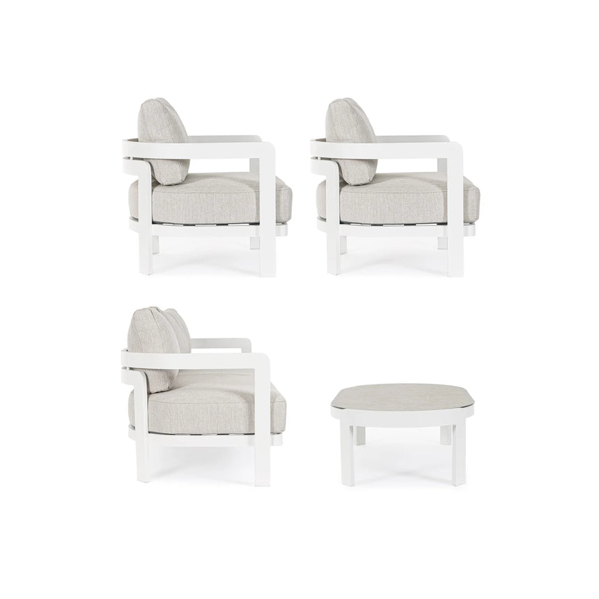 CONJUNTO DE 4 PEÇAS C-C PRESLEY BRANCO WG20