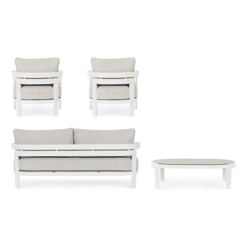 CONJUNTO DE 4 PEÇAS C-C PRESLEY BRANCO WG20