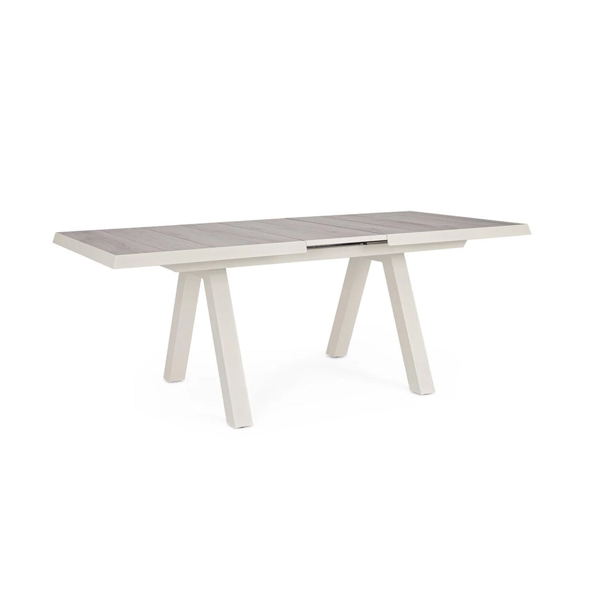Mesa extensible Krion 163-203x93, pelican