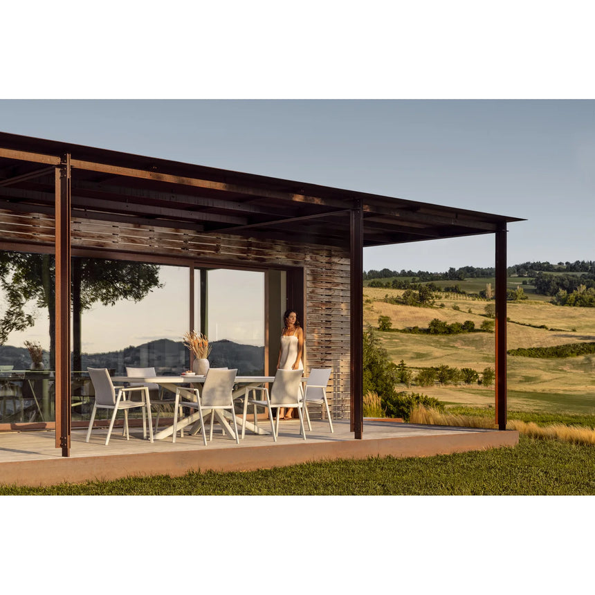 Silla con brazos Odeon, pelican