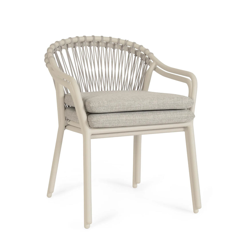 Silla con brazos Edvige, pelican