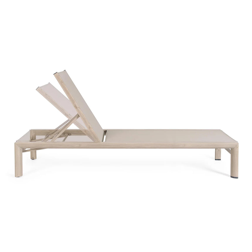 Cadeira de praia Skipper New com rodas, timber