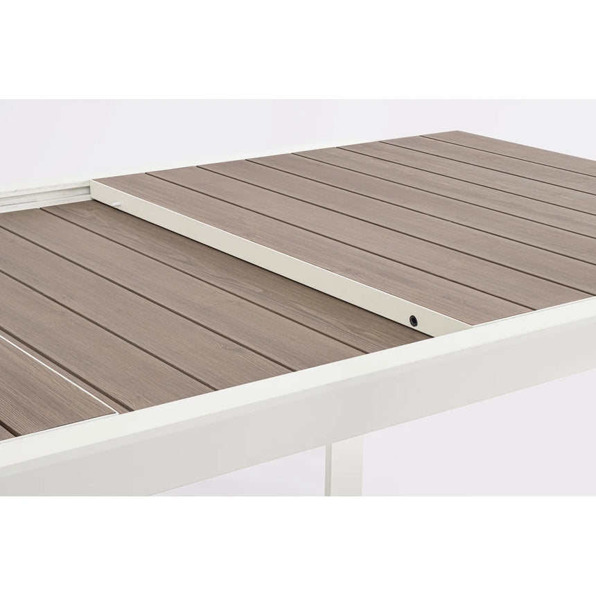 Mesa extensible Belmar 160-240x100, vapor