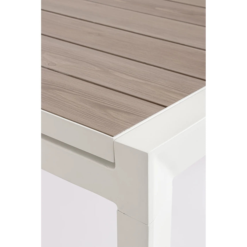 Mesa extensible Belmar 160-240x100, vapor
