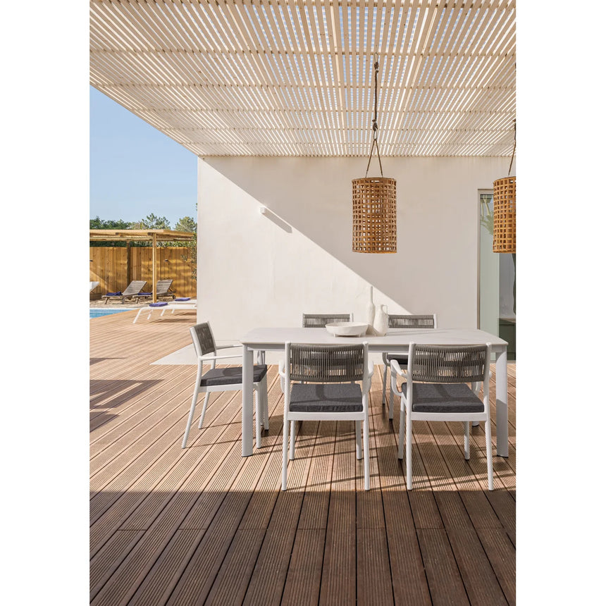 Mesa Alcora 180X90, blanco