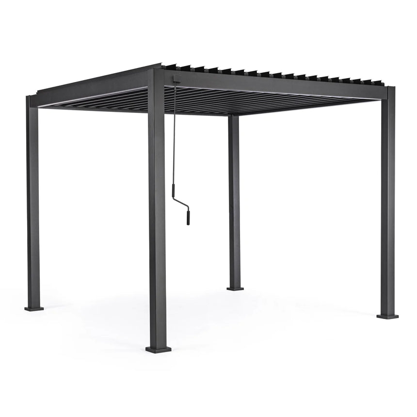 Pérgola Ocean 3x3, antracita
