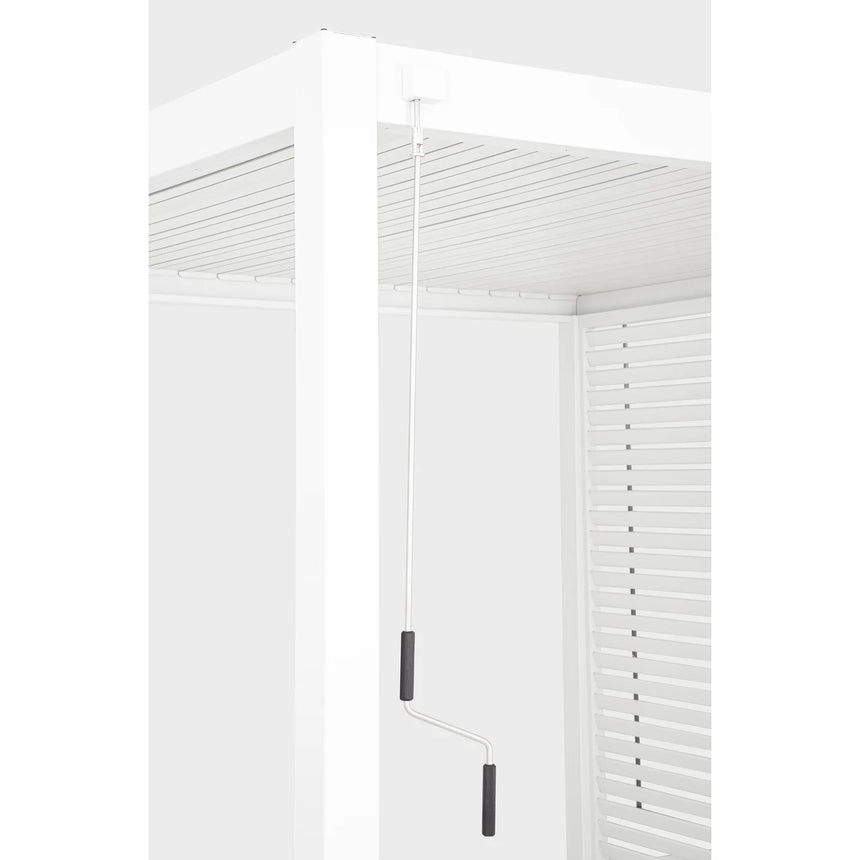 Pérgola Ocean 3x3, blanco
