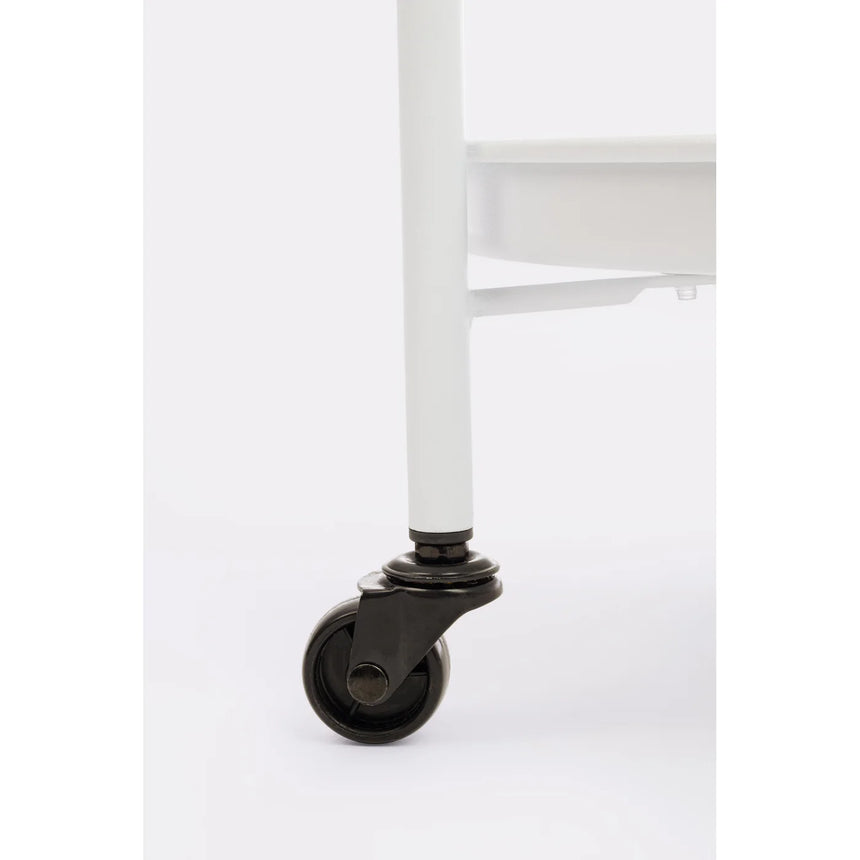 Carrito con bandeja Austin Twin D44.5, blanco