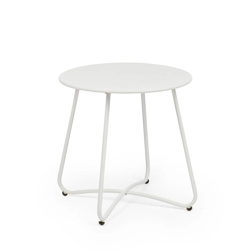 Mesa auxiliar Austin D45, blanco