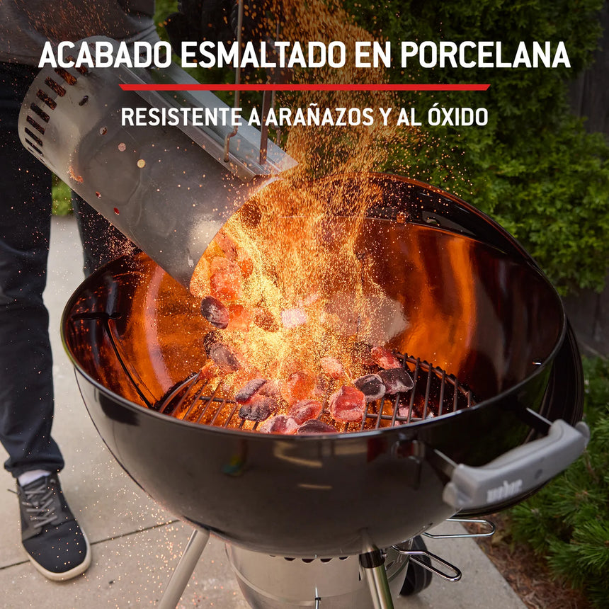 Barbacoa de carbón Weber Original Kettle Premium Ø 57 cm + funda