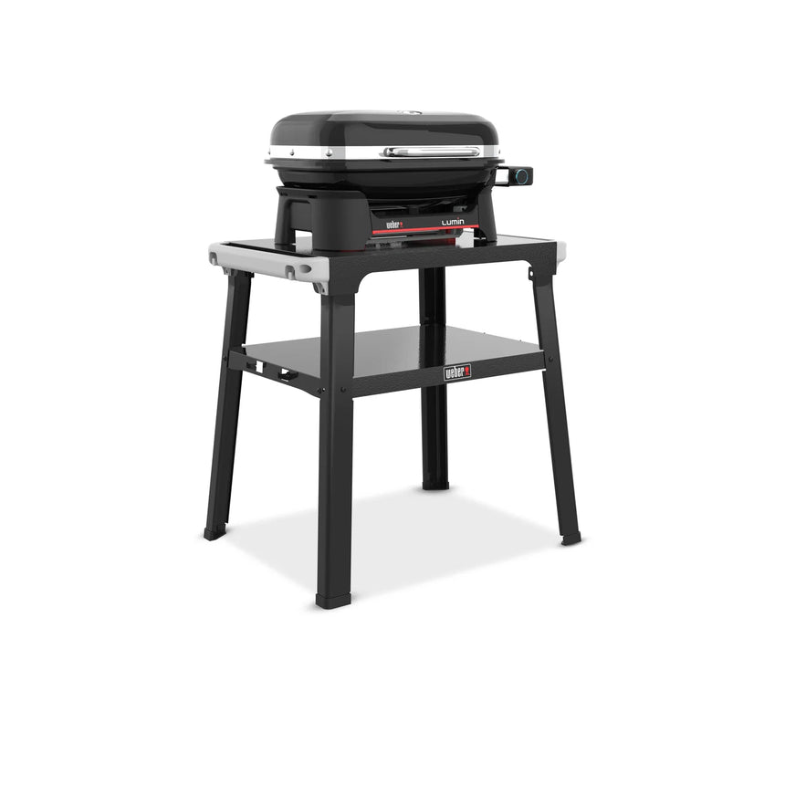Barbacoa eléctrica Weber Lumin Compact con stand