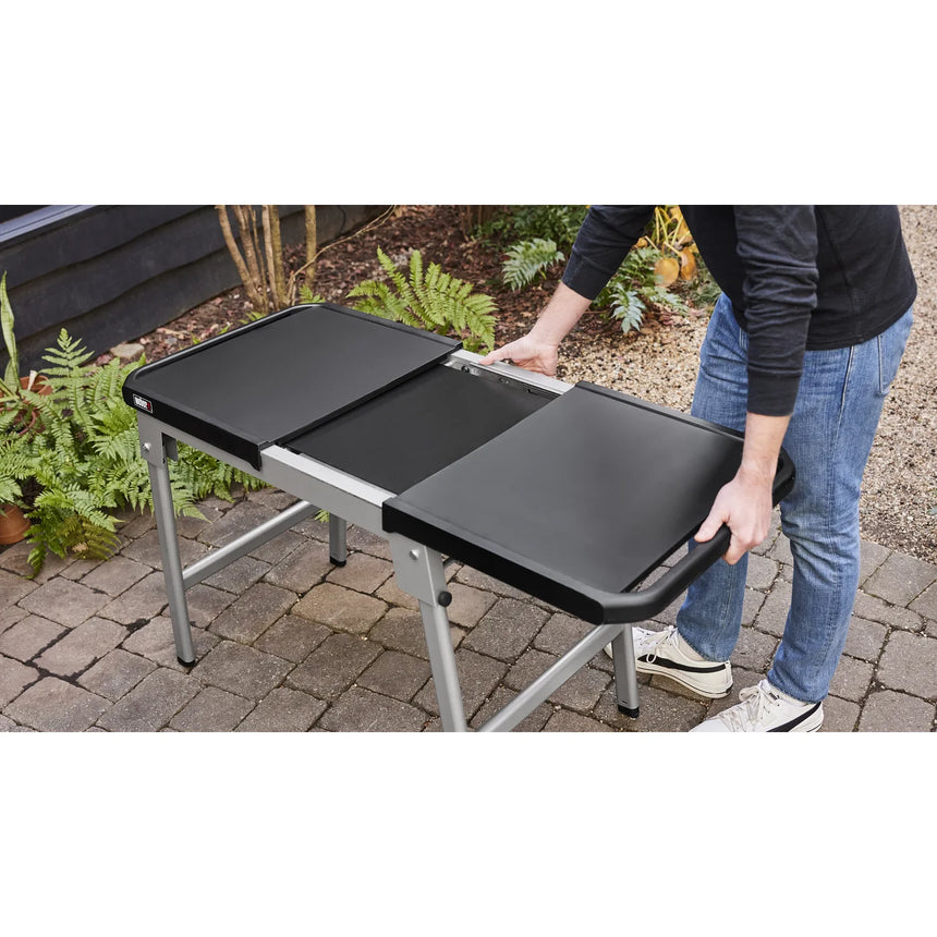 Mesa plegable Weber para plancha 43/56 cm