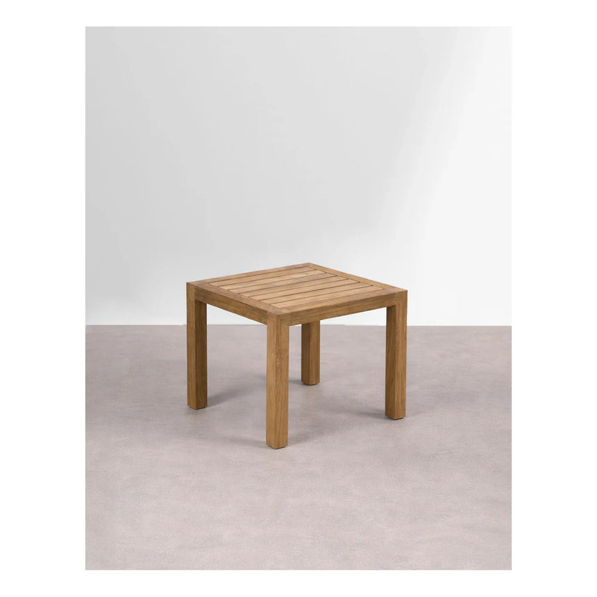 Mesa auxiliar Masai, imitación madera