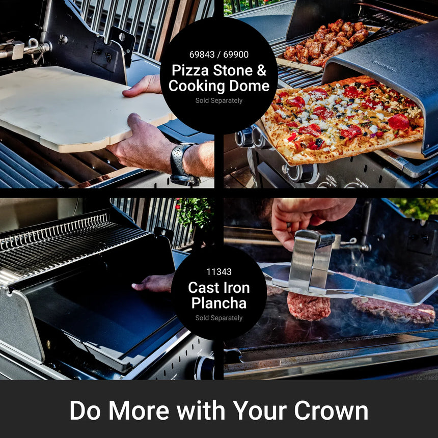 Barbacoa de gas Broil King Crown 490 Shadow