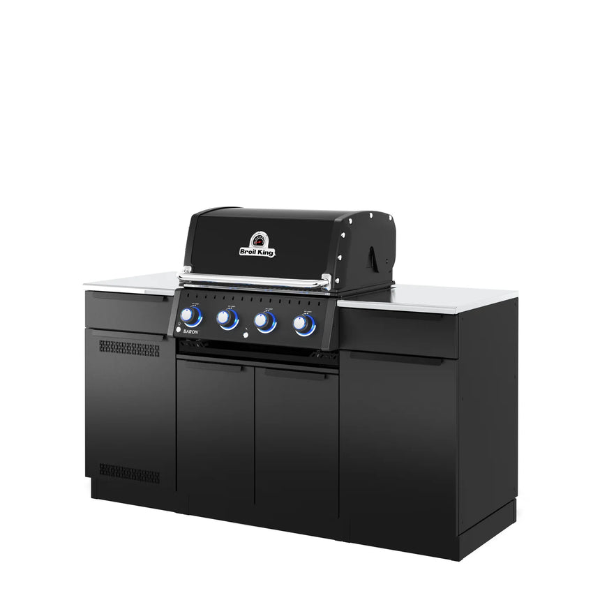 Barbacoa de gas Broil King Baron 420 Shadow Built-In
