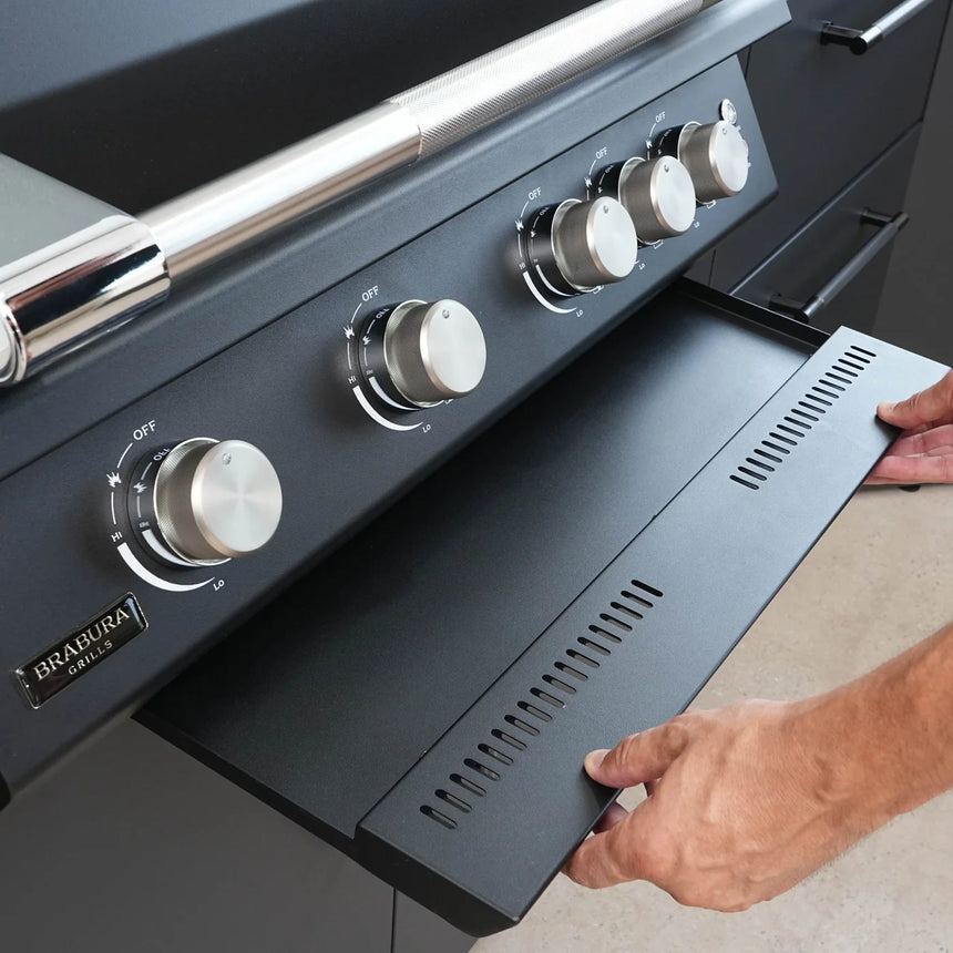Barbacoa de gas encastrable Brabura Fusion 400 RM