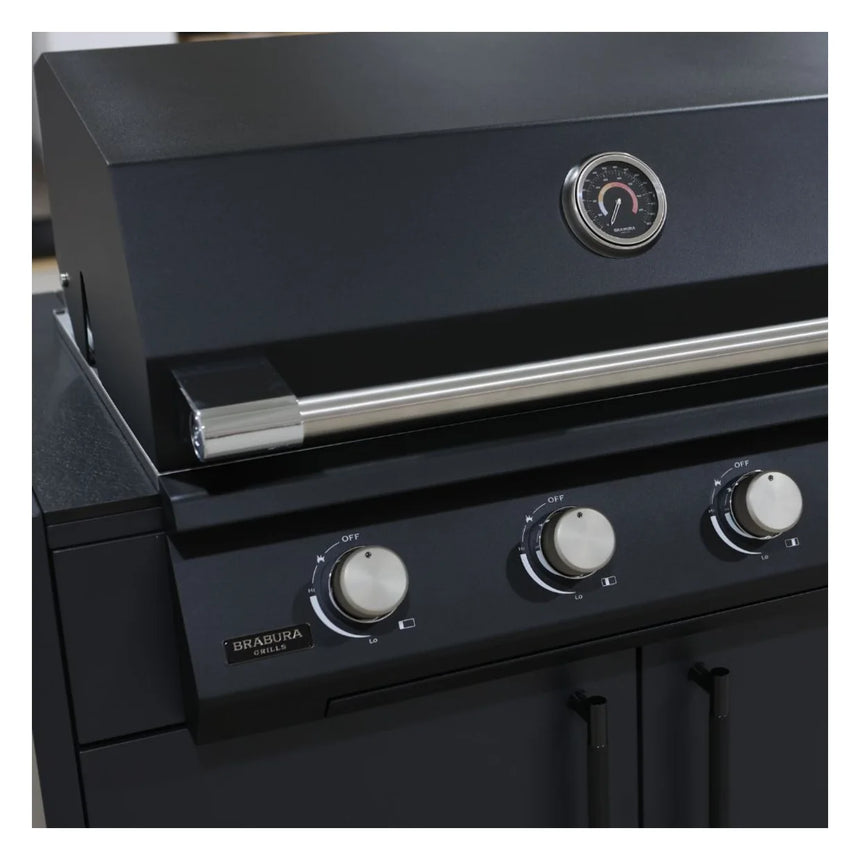 Barbacoa de gas encastrable Brabura Fusion Lite 400