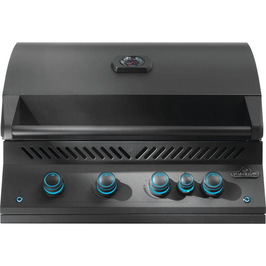 Barbacoa de gas Napoleon Serie 700 BIG32 Negro Mate Built In