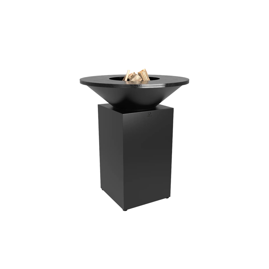 Barbacoa de leña Classic Black 85