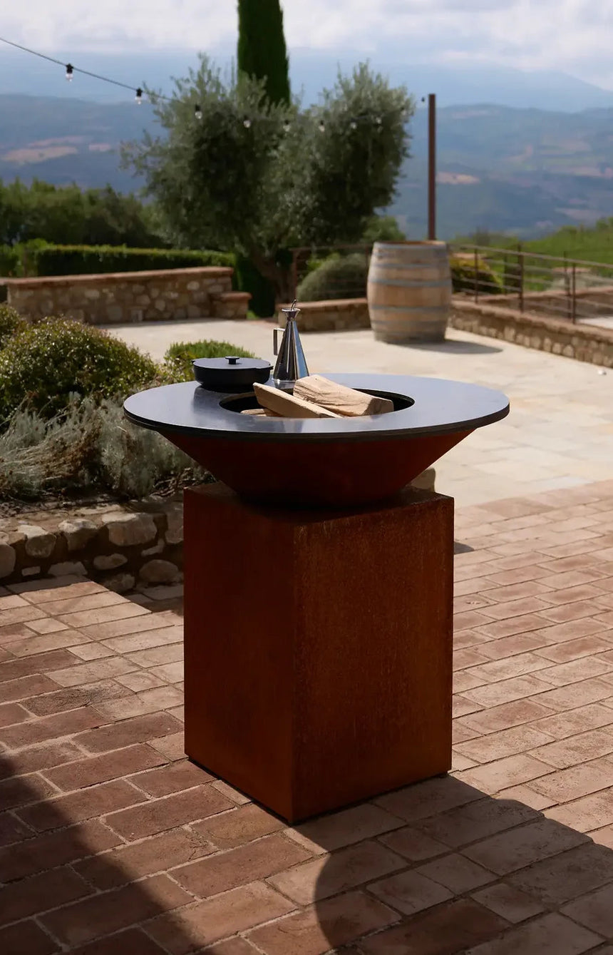 Barbacoa de leña OFYR Classic Corten 100
