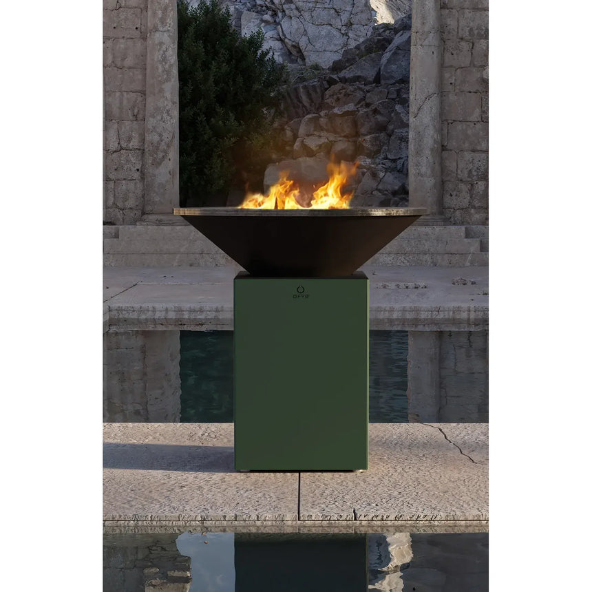Barbacoa de leña OFYR 10th Anniversary Edition Chrome Green 100