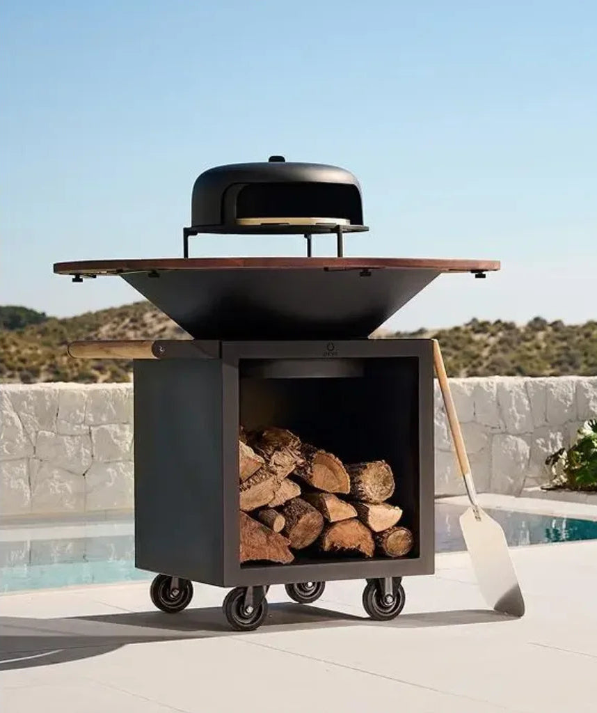 Barbacoa de leña OFYR Classic Storage Black 100 PRO