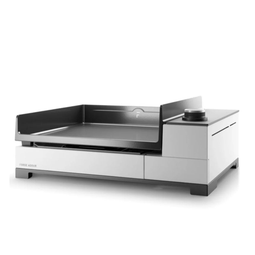 Plancha Forge Adour Premium Gas G45 Acero Esmaltado Blanco