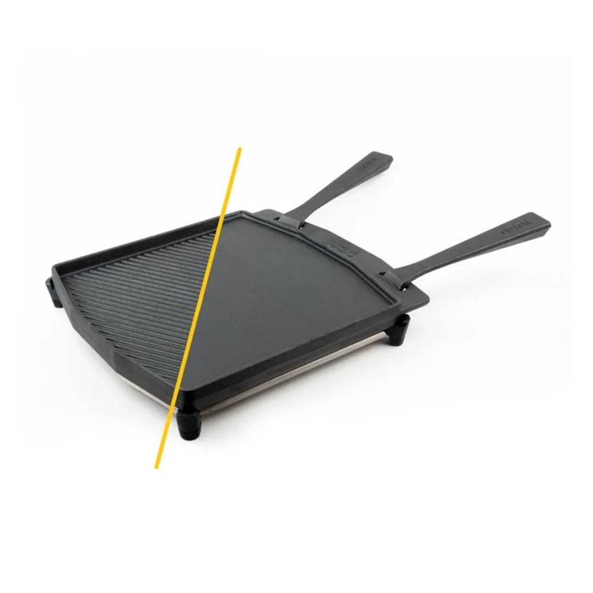 Plancha reversible de hierro fundido Ooni Dual-Sided Grizzler Plate