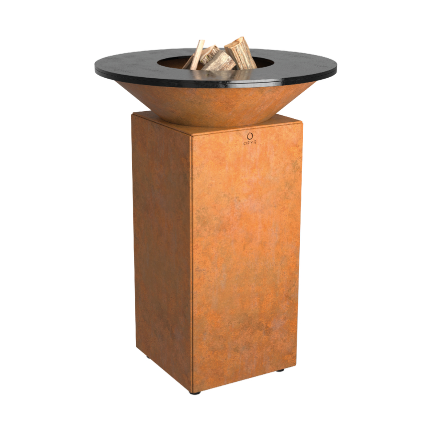 Barbacoa de leña OFYR 75 Corten