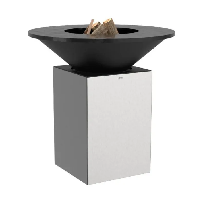 Barbacoa de leña OFYR 10th Anniversary Edition Brushed Stainless Steel 100