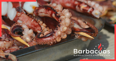 Calamar a la barbacoa: 2 recetas