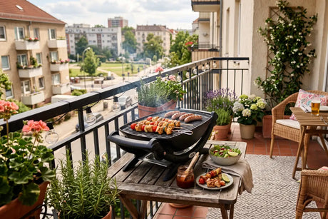 Se puede hacer barbacoa en el balcón
