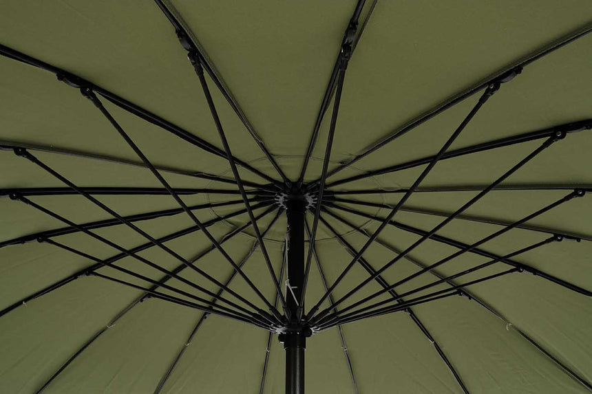 Parasol Atlanta Ø2.7m, color antracita-olive