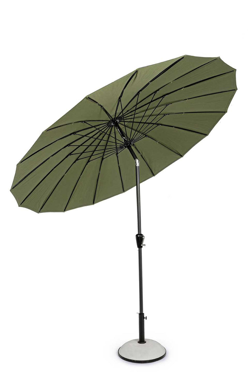 Parasol Atlanta Ø2.7m, color antracita-olive
