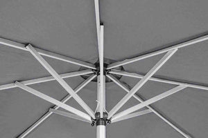 Parasol Vienna Ø3m, color gris oscuro