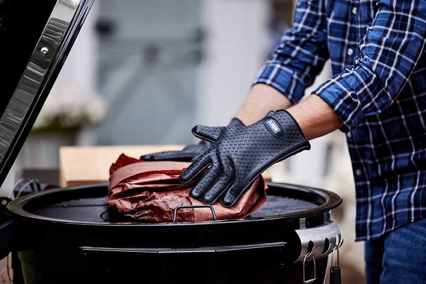 Guantes de silicona para barbacoa Weber