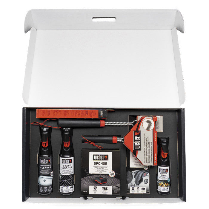 Kit de limpieza para barbacoas de gas Weber (exterior acero inoxidable)