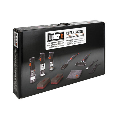 Kit de limpieza para barbacoas de gas Weber (exterior acero inoxidable)