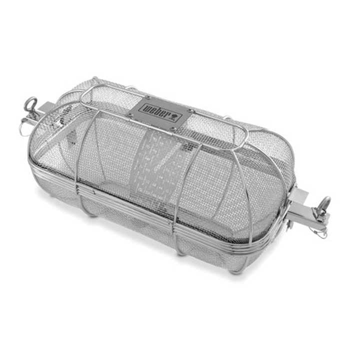 Cesta de crujientes para asador giratorio Weber