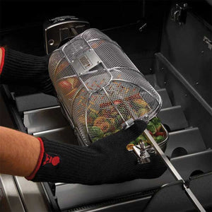 Cesta de crujientes para asador giratorio Weber
