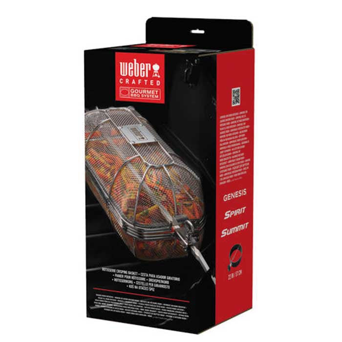 Cesta de crujientes para asador giratorio Weber