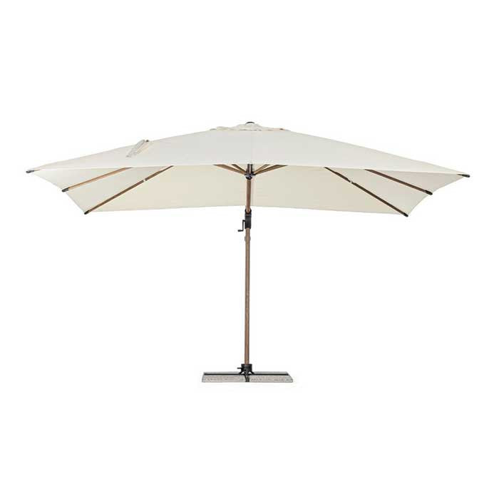 Sombrilla excéntrica Orion 3x4 Natural - Beis