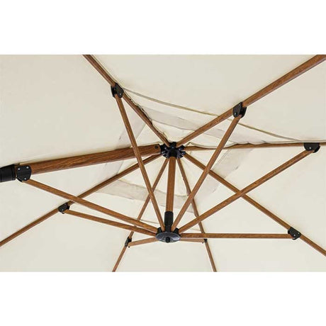 Sombrilla excéntrica Orion 3x4 Natural - Beis