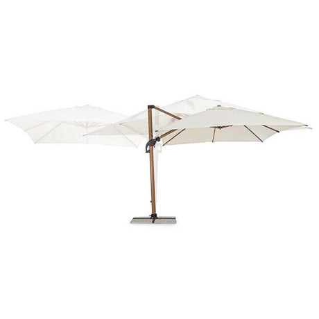 Sombrilla excéntrica Orion 3x4 Natural - Beis