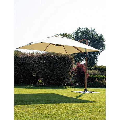 Sombrilla excéntrica Orion 3x4 Natural - Beis