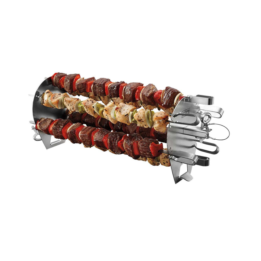 Juego de brochetas para asador giratorio Weber