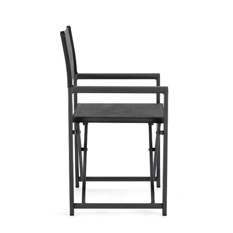 Silla director Taylor gris oscuro/antracita