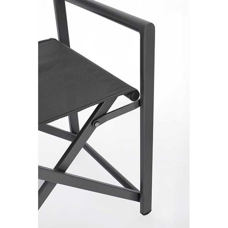 Silla director Taylor gris oscuro/antracita