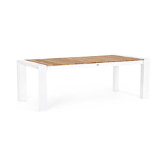 Mesa extensible Cameron 228/294X100 blanco GK50